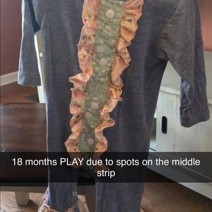 Ricrac And Ruffles Romper